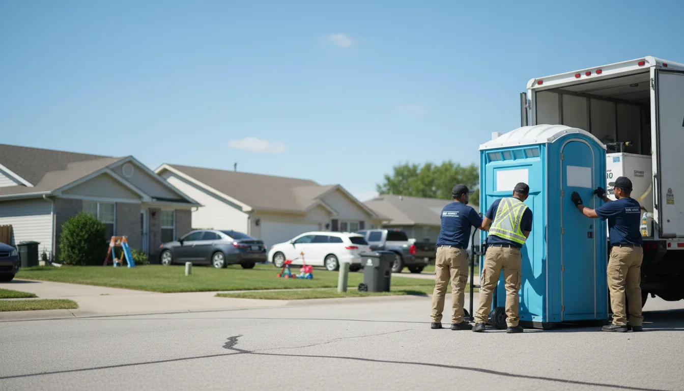 Standard Porta Potty Rentals in Burnham, PA near me